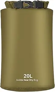 [Generic] Dry Bags for Kayaking Waterproof - Swimming Sack - 3L/5L/12L/20L/35L Waterproof Dry Bag Roll Top Lightweight Sacks for Boating Kayaking Camping Beach for Women Men