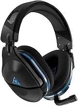 Turtle Beach Stealth 600 Gen 2 Wireless Gaming Headset for Playstation 5, PS4 with 50mm Speakers, 15 Hour Battery Life, Flip-to-Mute Mic and Surround Sound - Black