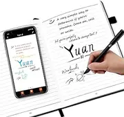 Smart Pen and Notebook - Smartpen Writing Set, Digital Smart pens for Note Taking, Real-time Sync for Digitizing, Storing, and Sharing Paper Notes, Compatible with ipad, iPhone and Android Smartphone