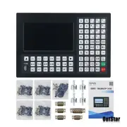 CNC Motion Controller 1-4 Axis G-Code Programming with 7" Color LCD Support USB