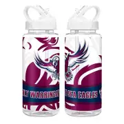 1x NRL Manly Sea Eagles TRITAN Drink Bottle for School Work Lunch Box Gift