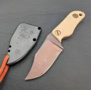 Turner CNC Ed's Manifesto JACKALOPE Fixed Blade | Plain Edge CPM3V