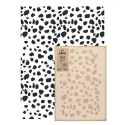 Reusable PLASTIC Wall STENCIL Template 25.6"x37.4" Allover DALMATIAN SPOTS