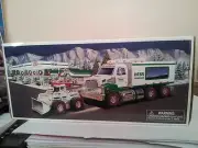 HESS* 2008* TOY* TRUCK* AND* FRONT LOADER* MINT* IN* MINT* BOX*