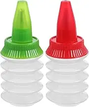 Alipis Squeeze Writer Bottles, 2pcs Squeeze Cookie Icing Bottles Squeeze Applicator Bottles Cake Sugar Cookie Decorating Supplies for Cookie Cutters Cake Decorating