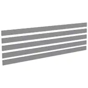 ProtectorAl Additional Slats for Slat Screen Kit Palladium Silver 895W - Pack of 5