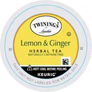 Twinings Lemon & Ginger Keurig Tea K-cups - 48 Count
