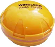 Generic Wireless Sonar Alarm Transducer Fishfinder USB Rechargeable -Compatible Sonar Sensor Fishfinder 2.4GHZ 120FT Depth 90-Degree Angle for Ice Fishing Sea Fishing