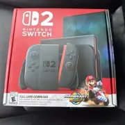 Nintendo Switch 2 Console + Mario Kart World Bundle! In Hand