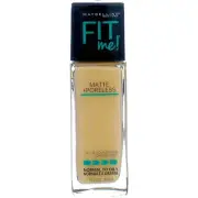 5 Pack Maybelline Fit Me Matte + Poreless Foundation, Natural Ivory 112, 1 fl oz