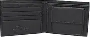 [MARSHAL] Soft Leather Kids Slim Thin Coin Pouch Bifold Wallet, Black, small, Bifold Wallet