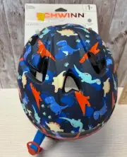 New SCHWINN INFANT BIKE HELMET CLASSIC DINOSAUR Age 1+FREE S/H