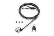 Kensington Clicksafe 2.0 Lock Security Cable w Tbar N17 Nano B For Laptop Black