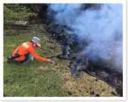 Fissure 10 Spatter Collection Kilauea Volcano 2018 Silver Halide Photo