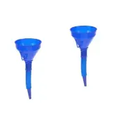 2 Count Large Diameter Filter Refueling Funnel Car Tank for Oil