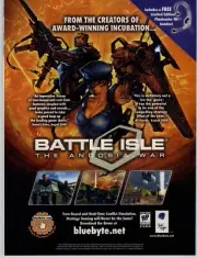 Battle Isle: The Andosia War PC 2000 Vintage Print Ad/Poster Official Promo Art