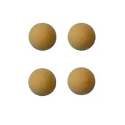 Shelti Official Yellow Foosballs - Professional Set of 4 Replacement Foosball Ba