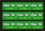9 VENDSTAR 3000 VENDING MACHINE CANDY STICKERS LABEL Free Shipping MIKE IKES