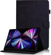 Oduio iPad Pro 11 Inch Case 2022 2021 2020 2018, iPad Air 5th /Air 4th Generation Tablet Case with Magnetic Clasp Premium PU Leather Flip Folio Tablet Cover, Black
