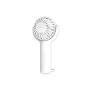 Sansai 3W Mini USB Portable Rechargeable Travel Desk/Table Fan 8x15cm White