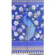 Patchwork Quilting Sewing Fabric Peacock Garden Panel 60x110cm