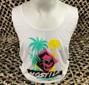 NEW HK Army Hostile Nights Girls Tank Top - White - X-Large