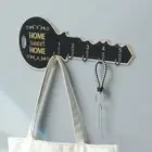 Wall Mounted Wall Storage Hook Creative Hanging Storage Rack Coat