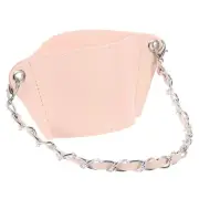 Water Bottle Carrier Holder with Strap, 70x66mm Cup Holder with Strap, Pink