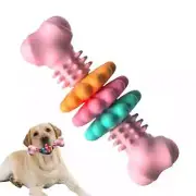 Dog Chew Toy Dog Bone Type Dogs Teeth Cleaning Toys Indestructible TPR Bone Che
