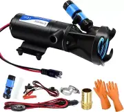RecPro 12 Volt RV Macerator Pump, Portable 12GPM Sewage Waste Grinder Dump Pump