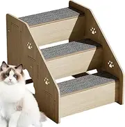Sturdy Couch Stairs, Small Dog Stairs, Pet Staircase Wooden, Stairs for Dogs, Couch Stairs Wooden, Dog Steps Portable, Sturdy Pet Steps, Wooden Dog Steps, Small Dog Steps, Pet Stairs Portable, Dog Sta