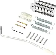 Mikinona Electric Guitar Bridge Saddle Ga205 6 String Single Tremolo Bridge Metal Construction Guitar Parts