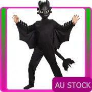 Kids How to Train Your Dragon Toothless Costume Night Fury Boys Child Book Week