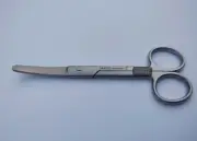 Dressing Scissors 14.5 cm CURVED Blunt/Blunt Professional Quality