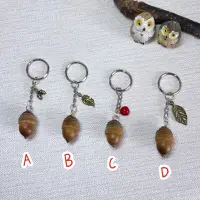 在飛比找蝦皮購物優惠-文創手作🌿 種子 森氏櫟 鑰匙圈 吊飾