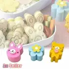 Flower Bread Mold Panda Toast Bento Maker Sandwich Cutter Rabbit Crust Cookie AT