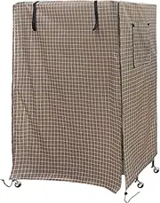 zolyet Bird Cage Cover Vent Design Adjustable Hem High-Quali s Universal Size Protect Birds from Bad Weather Plaid