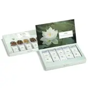 Single Steeps Loose Leaf Lotus Tea Sampler, Assorted Variety Tea Box, Serve P...