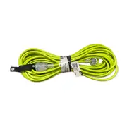 Click 20m Green Heavy Duty Extension Lead With Cable Tie