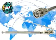 7 Section Telescopic Antenna BNC Male fits Uniden GRE Radio Shack Whistler