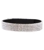 [Dolce & Gabbana Kids] Dolce & Gabbana Kids Crystal-embellished choker One Size metallic