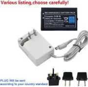 Battery or wall charger for Nintendo Switch Pro Controller 3DS 2DS XL CTR-003
