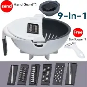 Kitchen Assist Slicer Vegetable Potato Onion Carrot Cutter Grater Chopper 9 in 1