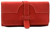 HAARLEM Women KOZA 26810 Leather Wallet Red