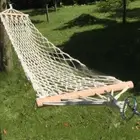 Anti-rollover Cotton Rope Hammock Outdoor Camping Swing Adult Child