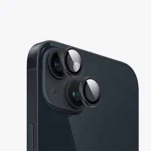 IN7 iPhone 14 /14 Plus 金屬框玻璃鏡頭膜 手機鏡頭保護貼(1組2片)