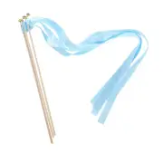 15Pcs Wedding Ribbon Sticks Party Ribbon Streamers Sticks Purple