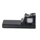 Aluminium Alloy Black Digital Camera Universal Foot Tripod Mount Rings Bas HOM