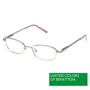 【BENETTON 班尼頓】專業兒童眼鏡 細框金屬質感系列(藍/紅/黃 BB023-01/02/03)