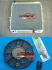 52mm Aluminum Radiator & Fan for TOYOTA HILUX SURF 2.4 / 2.0 LN130 88-97 AT/MT